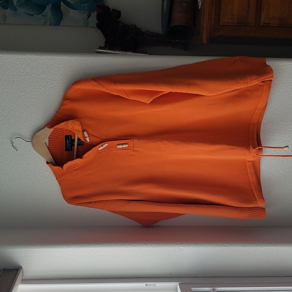 Ralph Lauren Orange Sweater